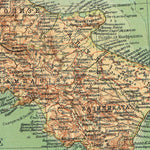 Italy Map (in Russian), 1910 Preview 3