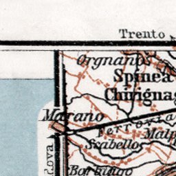 Venice environs map (Laguna Veneta), 1911 Preview 3