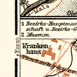 Meran (Merano) town plan, 1913 Preview 3
