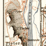 Maastricht - Pietersberg map, 1909 Preview 1