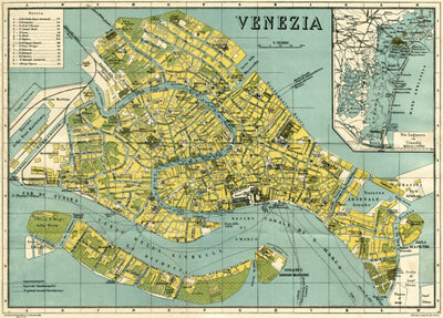 Venice city map, 1926 Preview 1