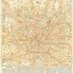 Milan (Milano) city map, 1937 Preview 1