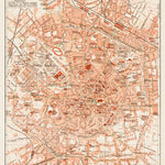 Milan (Milano) city map, 1903 Preview 1
