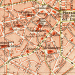 Milan (Milano) city map, 1903 Preview 3