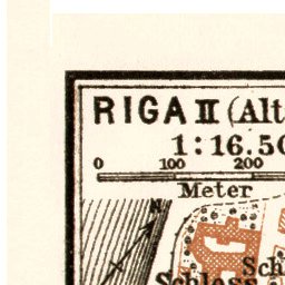 Rīga old town (city center) map, 1914 Preview 3
