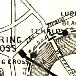 London railways and stations (Legend in Russian, monochrome), 1900 Preview 2