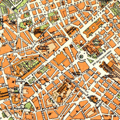 Rome (Roma) city map, 1933 Preview 2