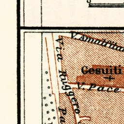 Syracuse (Siracusa) old town plan, 1929 Preview 3