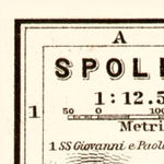 Spoleto town plan, 1909 Preview 3