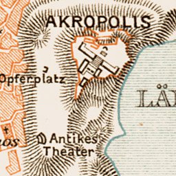 Lindos town plan, 1914 Preview 2