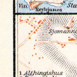 Reykjavik town plan, 1911 Preview 3