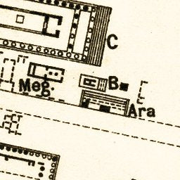 Selinunte Acropolis, Temple area plan, 1929 Preview 2