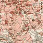 Rome (Roma) city map, 1909 Preview 2
