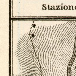 Hadrian's Villa (Villa Adriana) site environs map, 1909 Preview 3