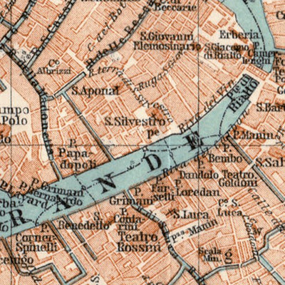 Venice city map, 1929 Preview 2