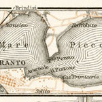 Environs of Taranto map, 1912 Preview 1