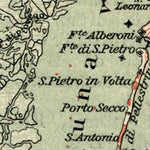 Venice environs map (Laguna Veneta), 1908 Preview 2