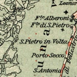 Venice environs map (Laguna Veneta), 1908 Preview 2