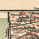 Venice environs map (Laguna Veneta), 1908 Preview 3