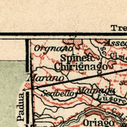 Venice environs map (Laguna Veneta), 1908 Preview 3