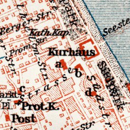 Town plan of Zoppot (Sopot), 1911 Preview 2