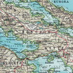 Greece Map, 1905 Preview 2