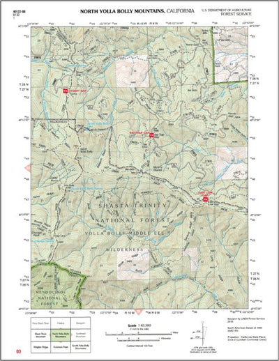 North Yolla Bolly Mountain (Mendocino Atlas) Preview 1