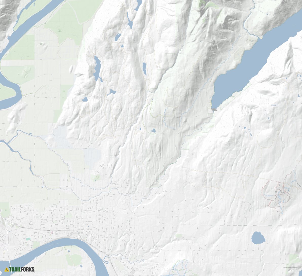 Maple Ridge Mountain Bike Trails Map by Trailforks | Avenza Maps