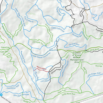Falmouth, Massachusetts, Mountain Bike Trails Preview 3
