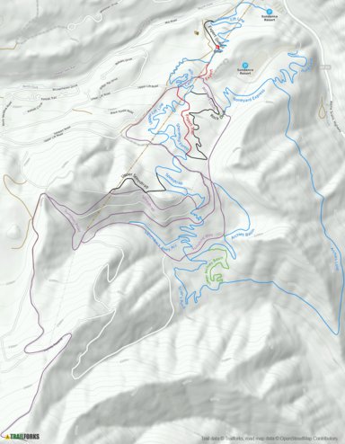 sundance kinderfahrrad Sundance Resort Mountain Bike Trails Map by Trailforks