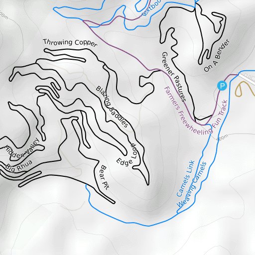 Copper Mountain Bike Park Trail Map Copper Harbor Bike Trails