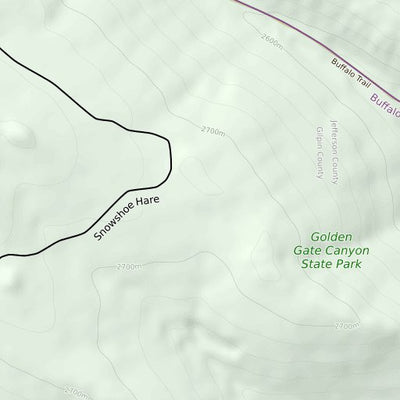 Golden Gate Canyon State Park Mountain Bike Trails Preview 2