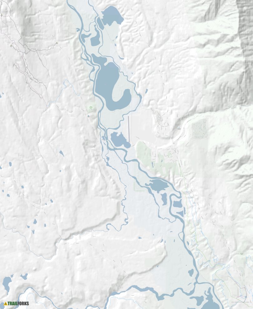 Radium Mountain Bike Trails Map by Trailforks | Avenza Maps