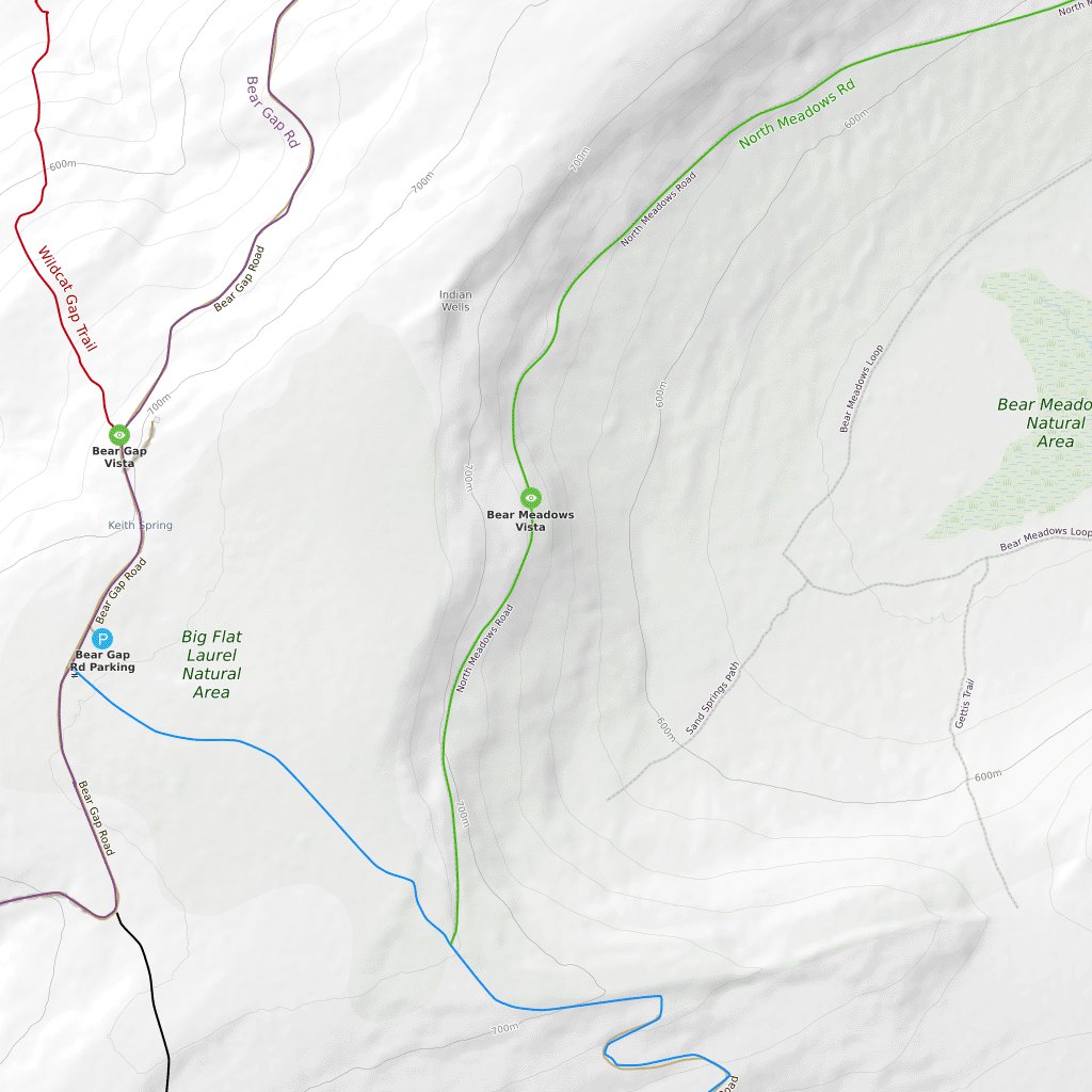 Bike Park Galbraith Mountain Trail Map Galbraith Gap Mountain Bike
