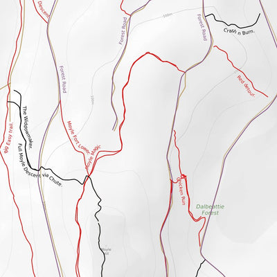 Dalbeattie Mountain Bike Trails Preview 3