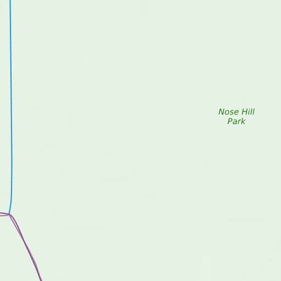 Nose Hill Park Mountain Bike Trails Preview 2
