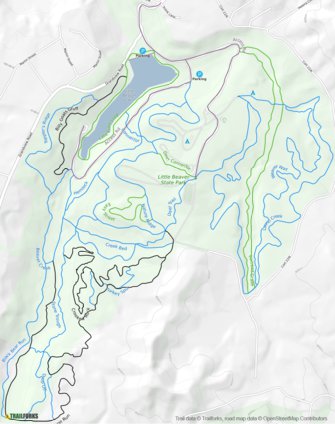 Little Beaver State Park Mountain Bike Trails Preview 1