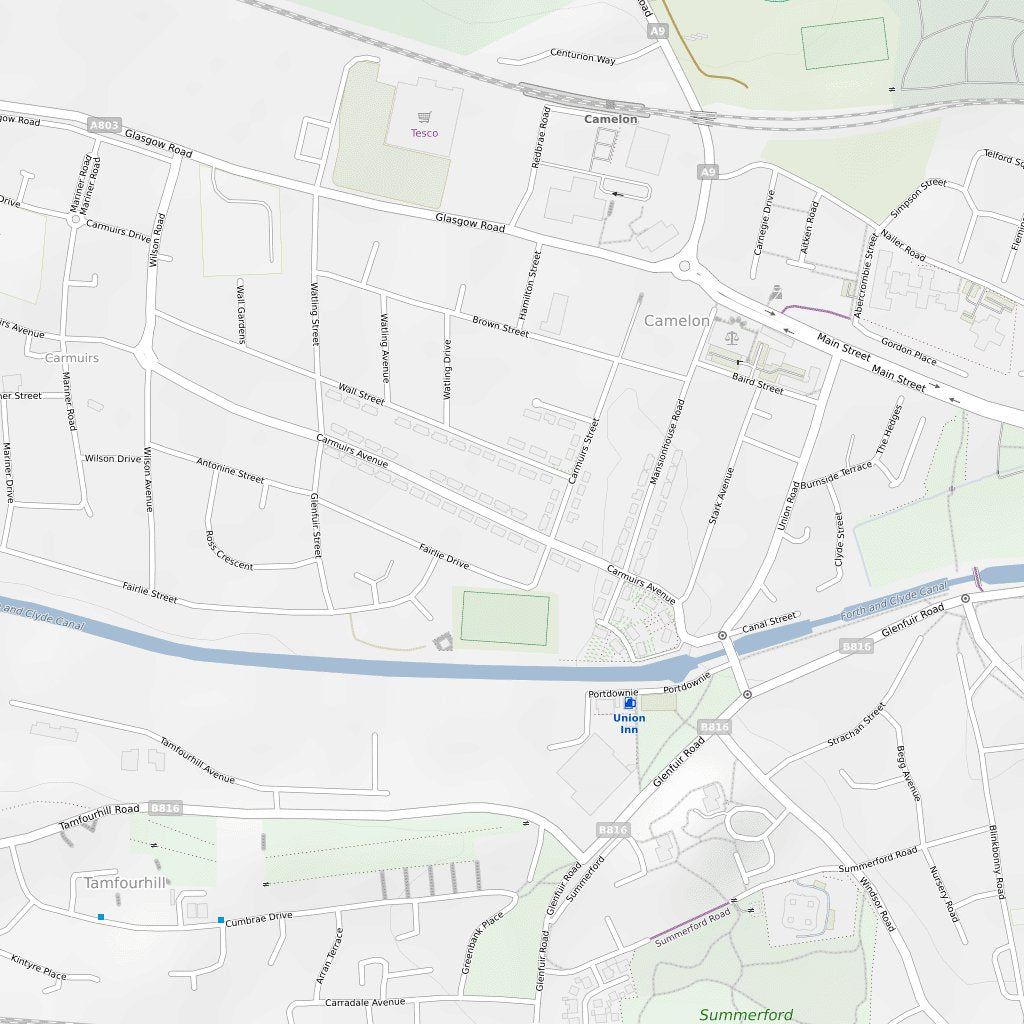 Falkirk Mountain Bike Trails Map by Trailforks | Avenza Maps
