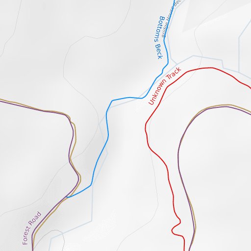 Clitheroe Mountain Bike Trails Map by Trailforks | Avenza Maps