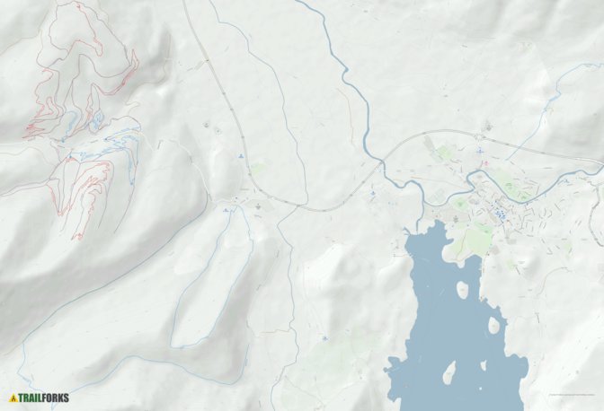 Keswick Mountain Bike Trails Map by Trailforks | Avenza Maps