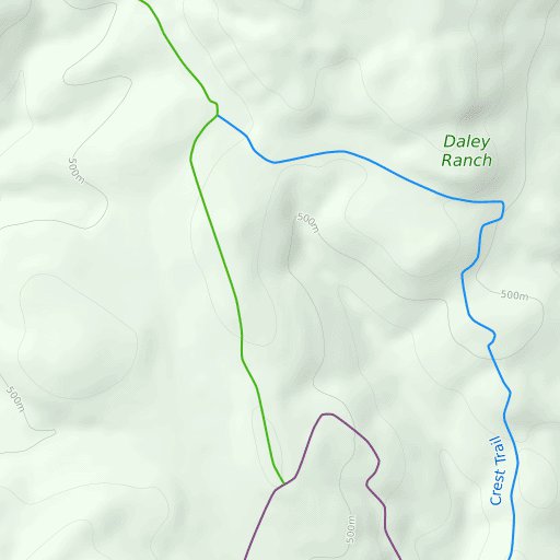 Daley Ranch Mountain Bike Trails Map by Trailforks | Avenza Maps