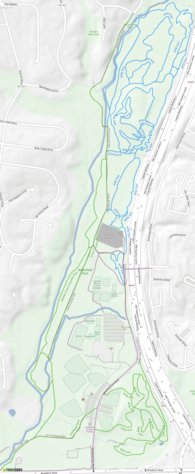 Annandale Mountain Bike Trails Map by Trailforks Avenza Maps