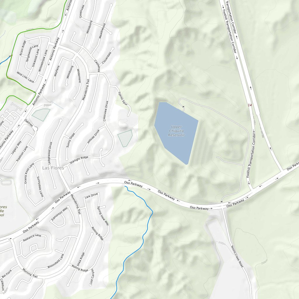 Ladera Ranch Mountain Bike Trails Map by Trailforks | Avenza Maps