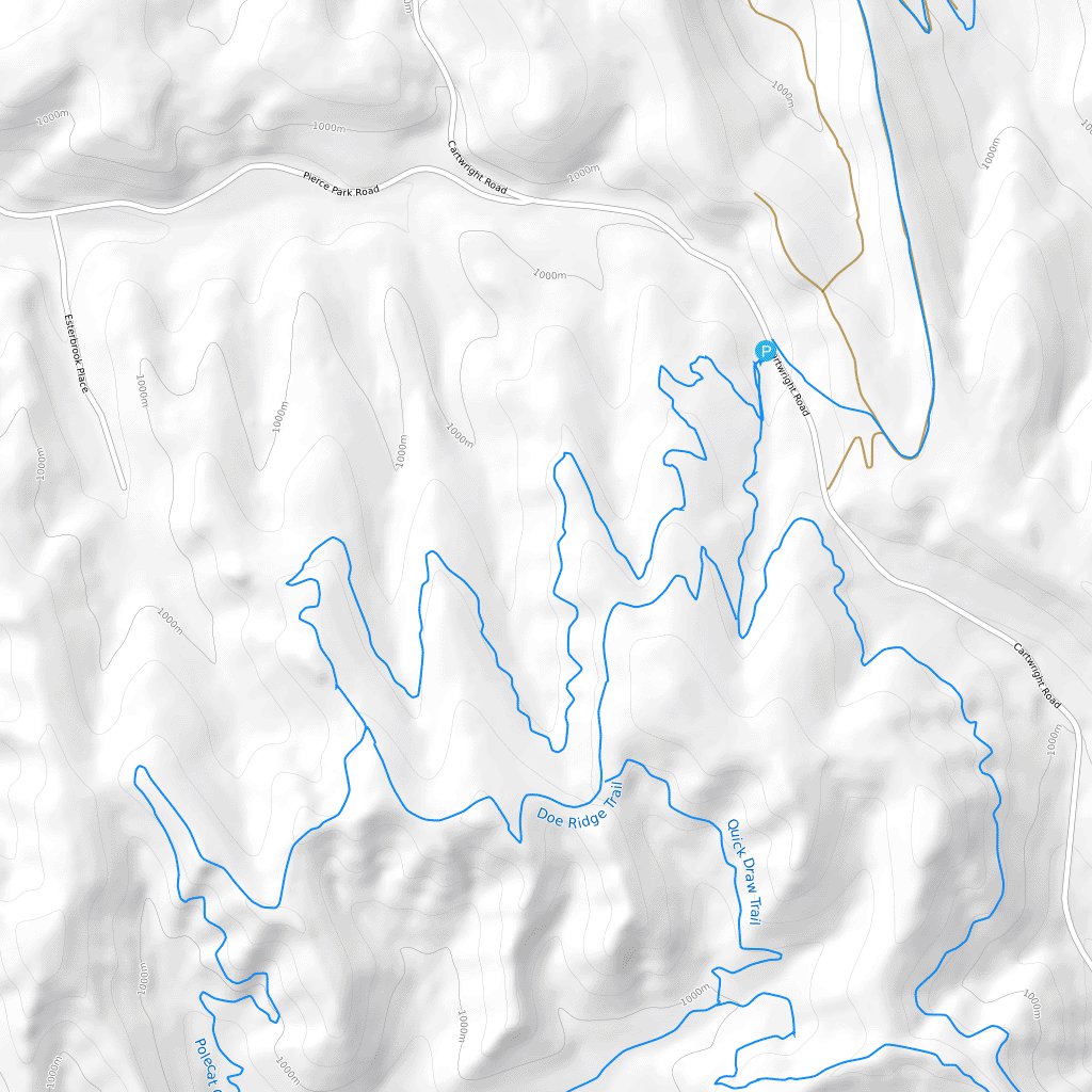 Boise Foothills Mountain Bike Trails Map by Trailforks | Avenza Maps