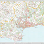 XYZ Postcode Sector Map - (G21) - Bournemouth BH Preview 1