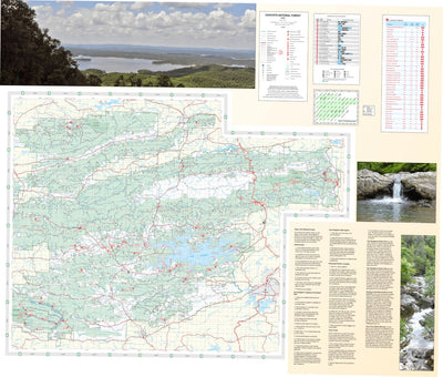 Ouachita National Forest Visitor Map East Preview 1