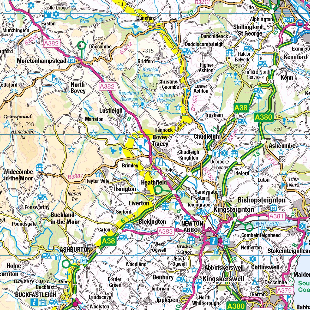 Southwest England Map by Red Geographics | Avenza Maps