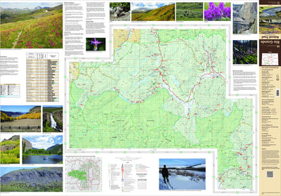 Rio Grande National Forest Visitor Map - Divide Ranger District (West Half) Preview 1