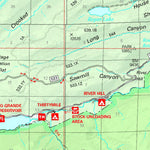 Rio Grande National Forest Visitor Map - Divide Ranger District (West Half) Preview 2