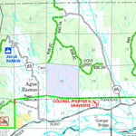 Rio Grande National Forest Visitor Map - Divide Ranger District (East Half) Preview 2